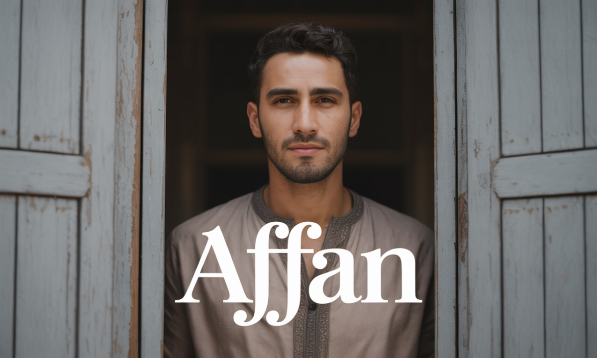 Illustration symbolique liée à l’origine du prénom Affan