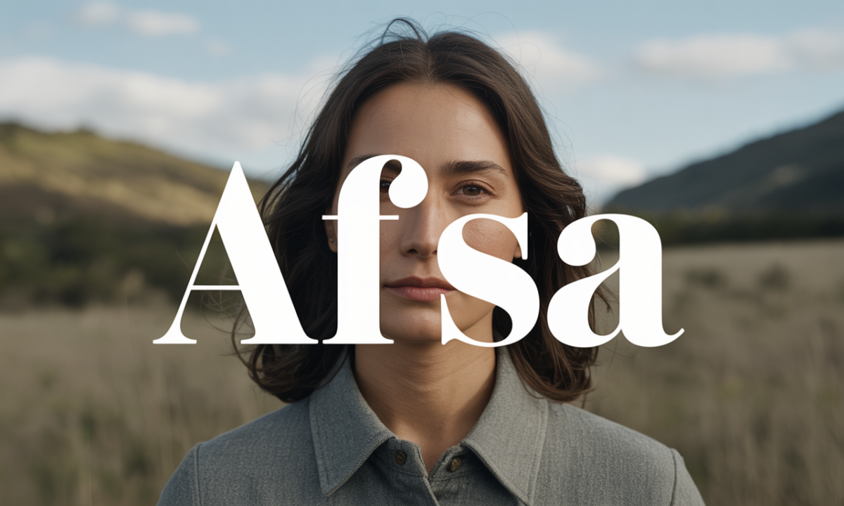 Illustration symbolique liée à l’origine du prénom Afsa