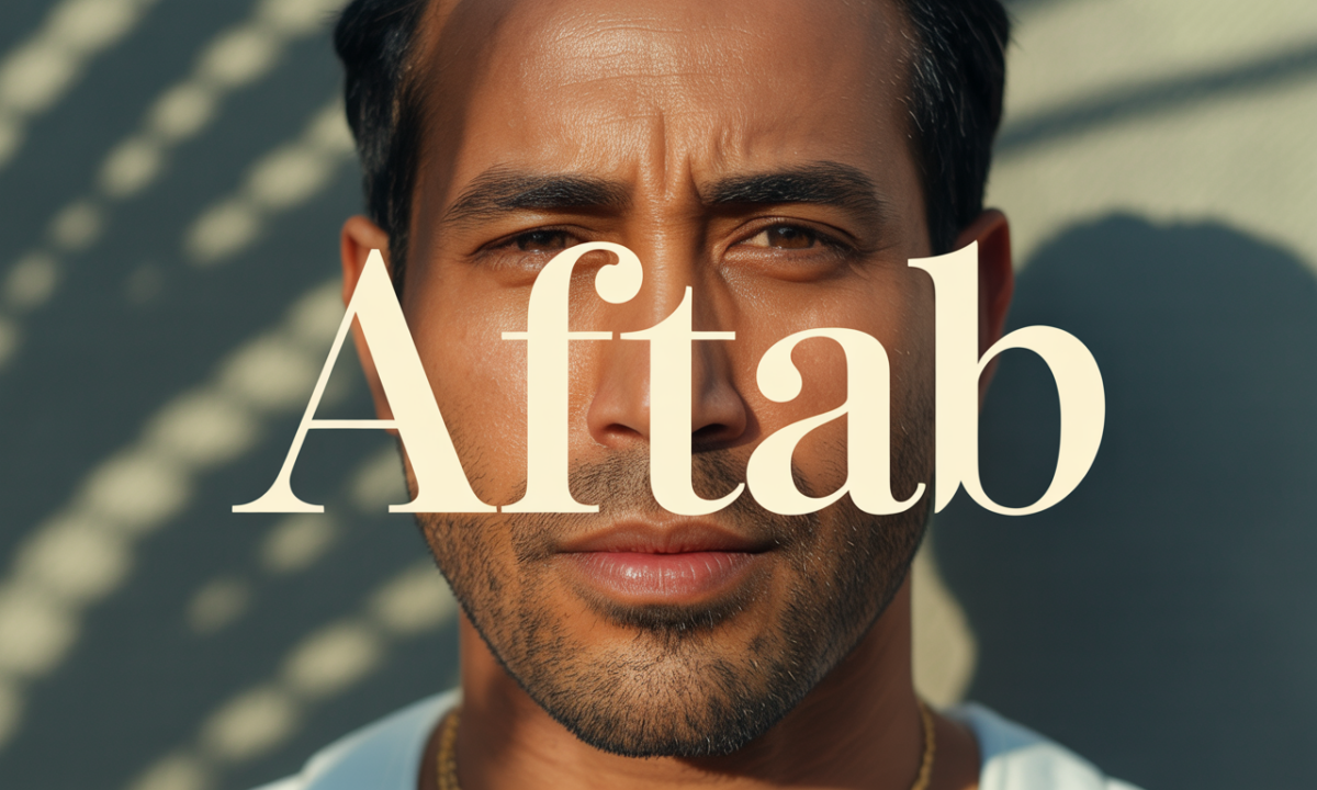 Illustration symbolique liée à l’origine du prénom Aftab