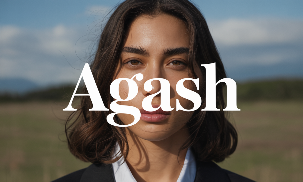 Illustration symbolique liée à l’origine du prénom Agash