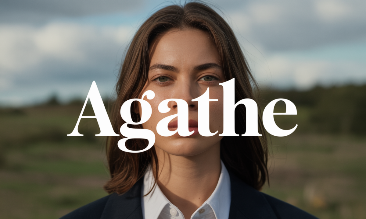 Illustration de Agathe, Prénoms