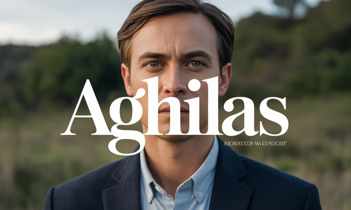 Illustration de Aghilas, Prénoms