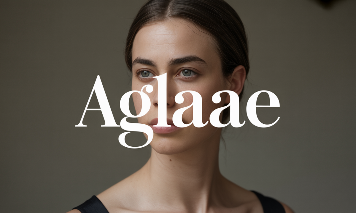 Illustration de Aglaae, Prénoms