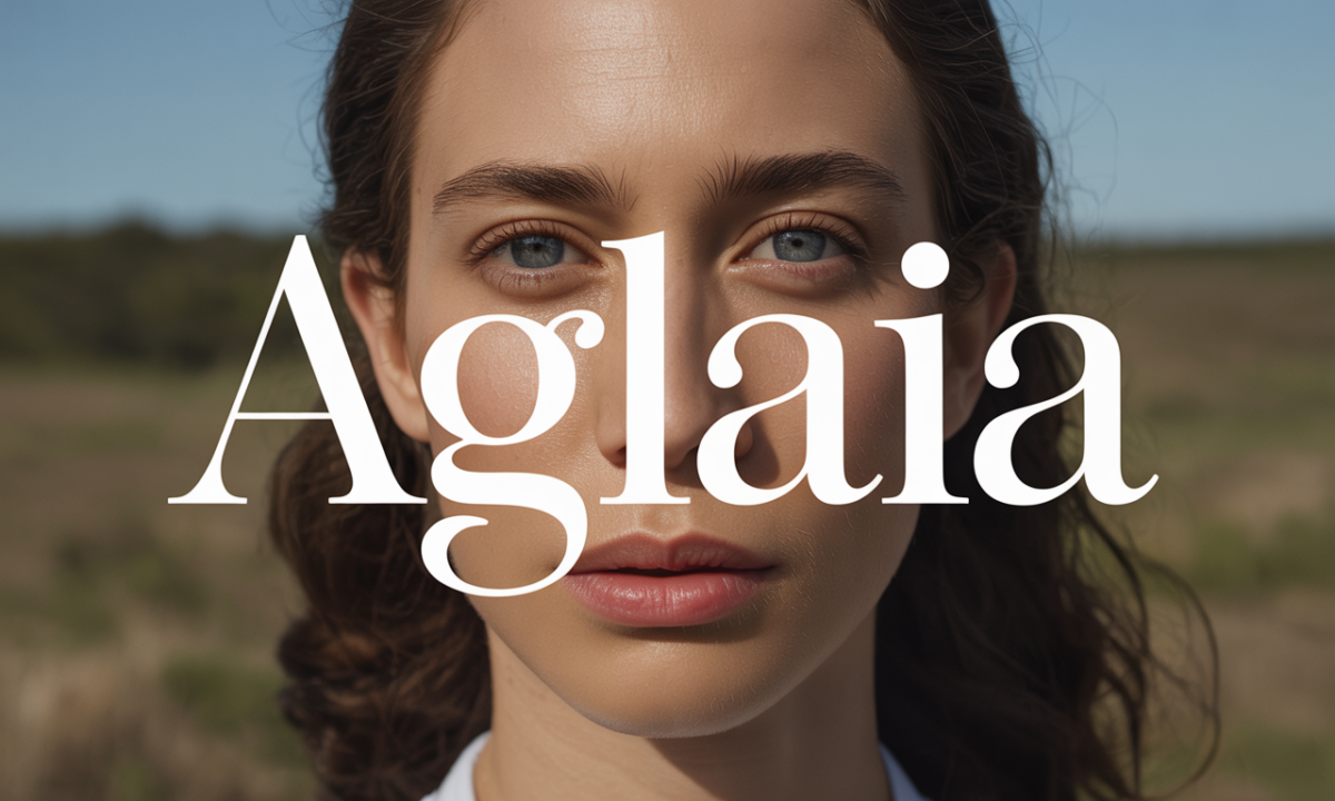 Illustration symbolique liée à l’origine du prénom Aglaia