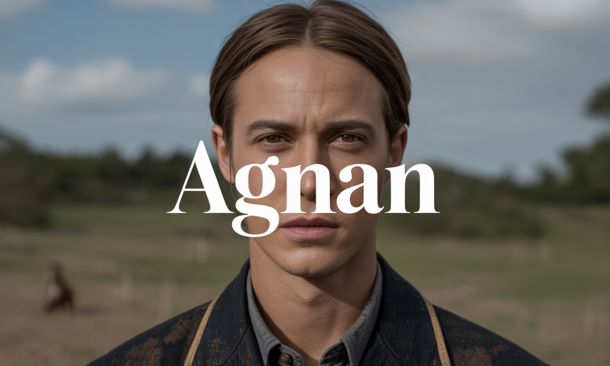 Illustration symbolique liée à l’origine du prénom Agnan