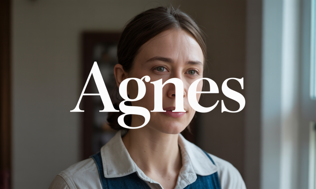 Illustration symbolique liée à l’origine du prénom Agnes