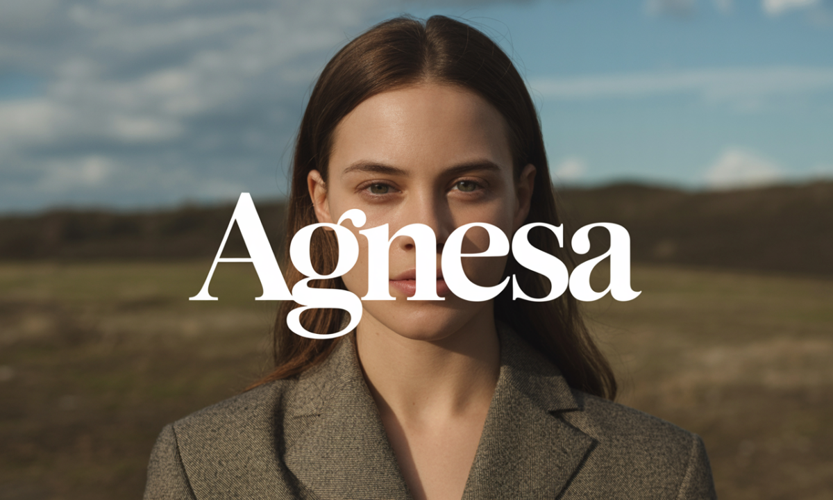 Illustration symbolique liée à l’origine du prénom Agnesa