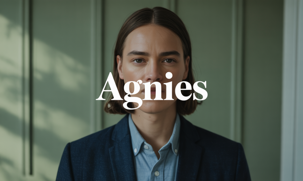 Illustration symbolique liée à l’origine du prénom Agnies