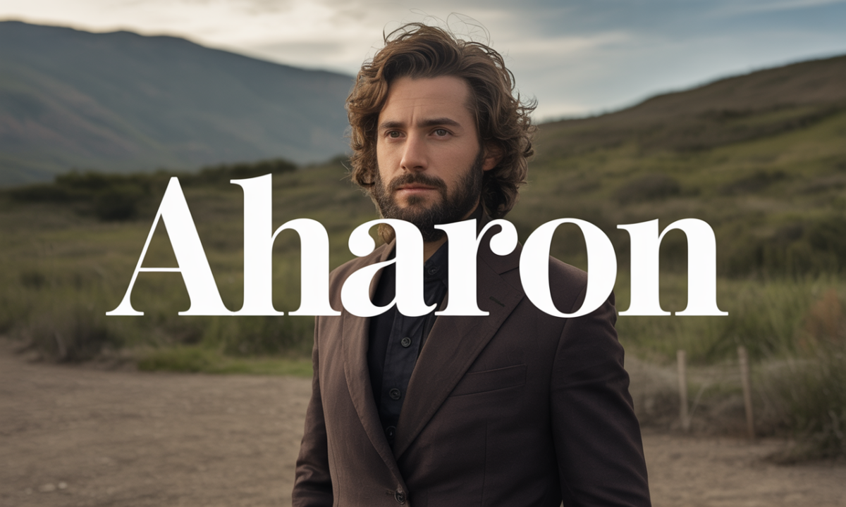 Illustration symbolique liée à l’origine du prénom Aharon
