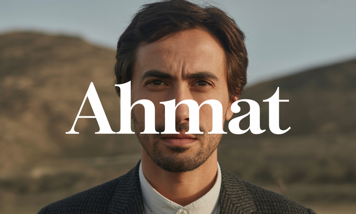 Illustration symbolique liée à l’origine du prénom Ahmat