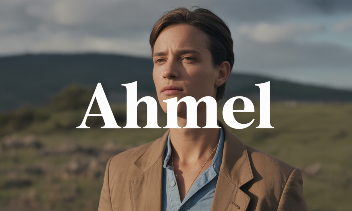 Illustration symbolique liée à l’origine du prénom Ahmel