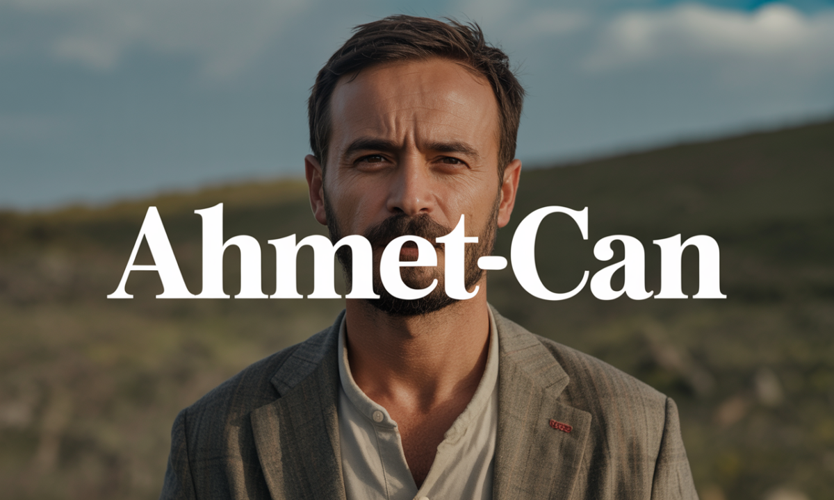 Illustration symbolique liée à l’origine du prénom Ahmet-can