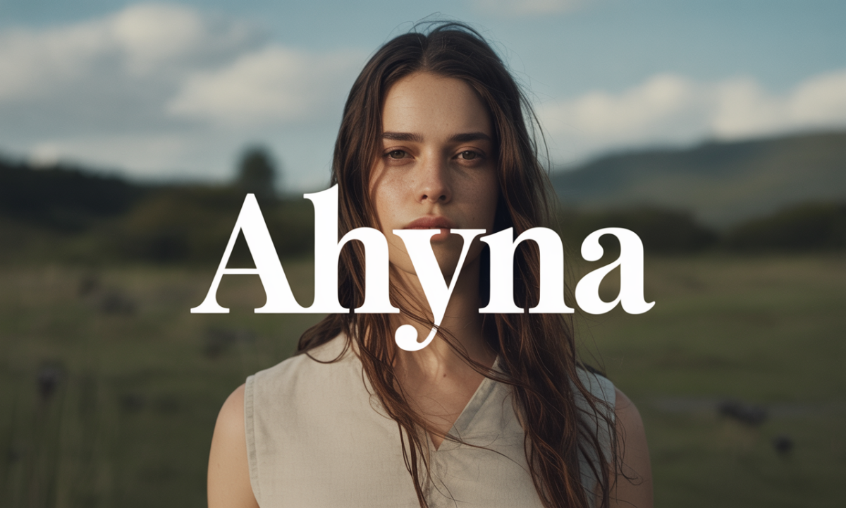 Illustration symbolique liée à l’origine du prénom Ahyna