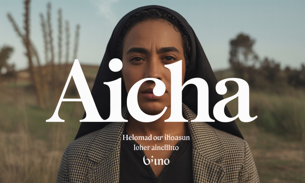 Illustration symbolique liée à l’origine du prénom Aicha