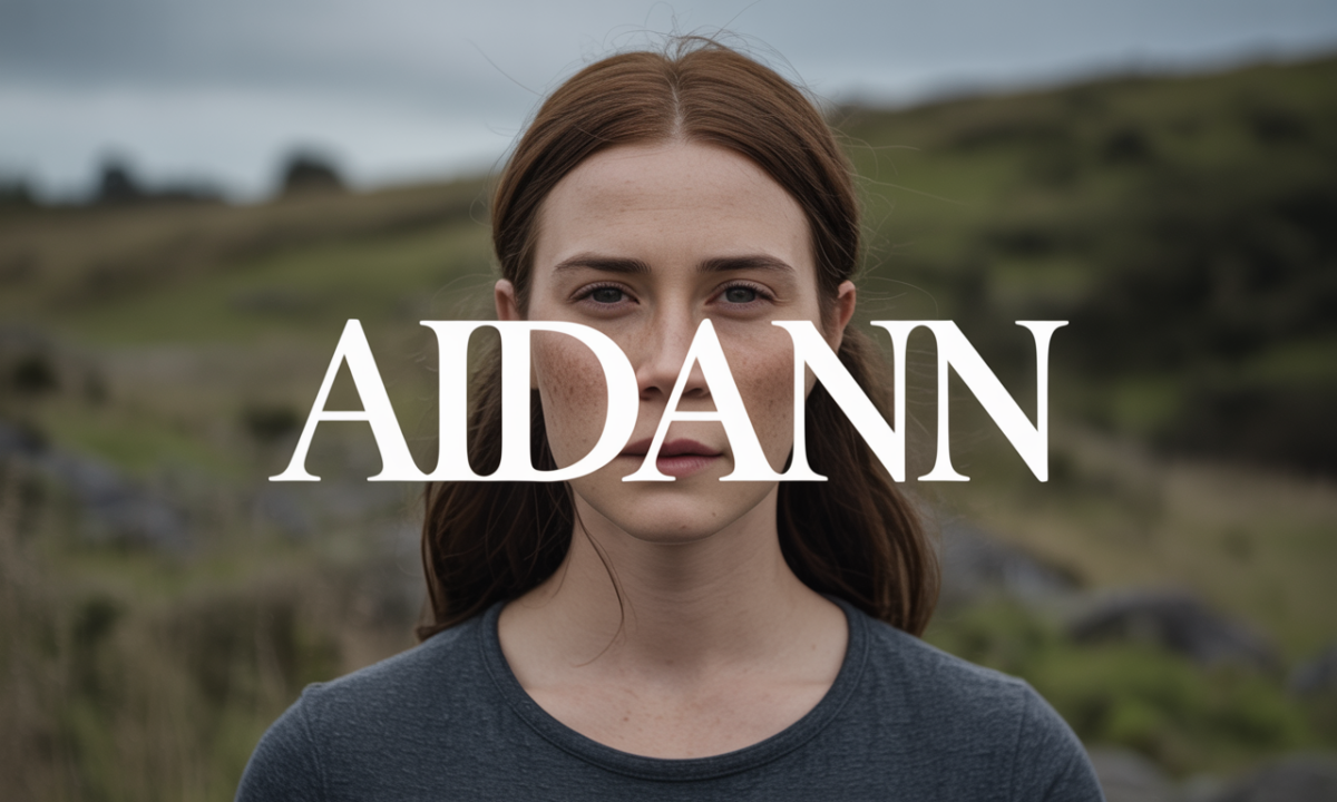 Illustration symbolique liée à l’origine du prénom Aidann