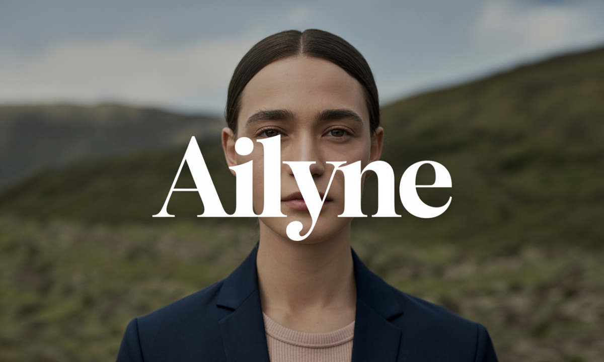 Illustration symbolique liée à l’origine du prénom Ailyne