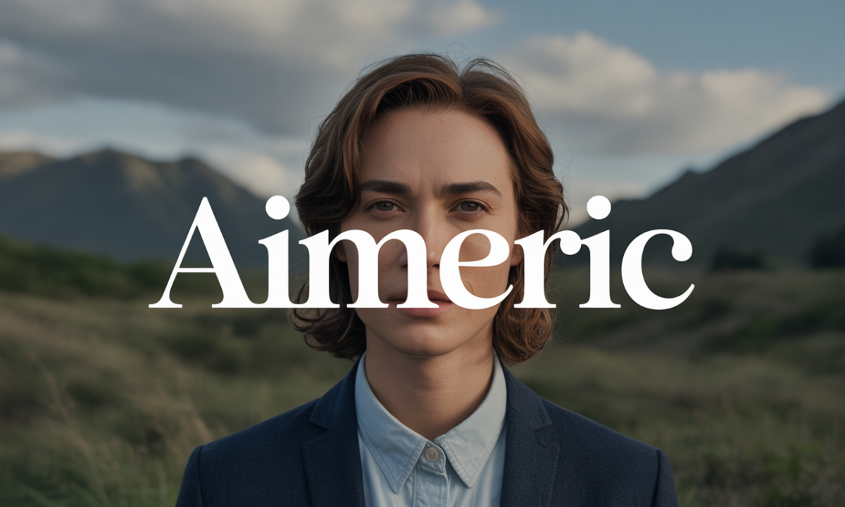 Illustration symbolique liée à l’origine du prénom Aimeric