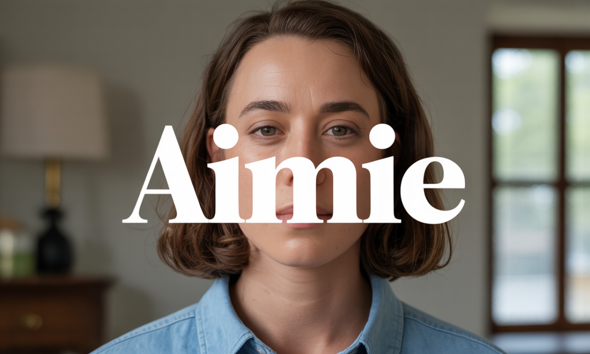 Illustration symbolique liée à l’origine du prénom Aimie