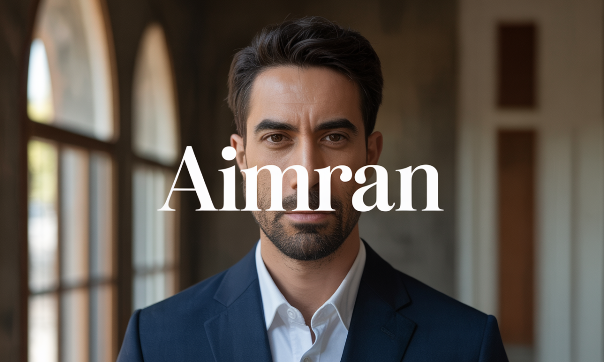 Illustration symbolique liée à l’origine du prénom Aimran