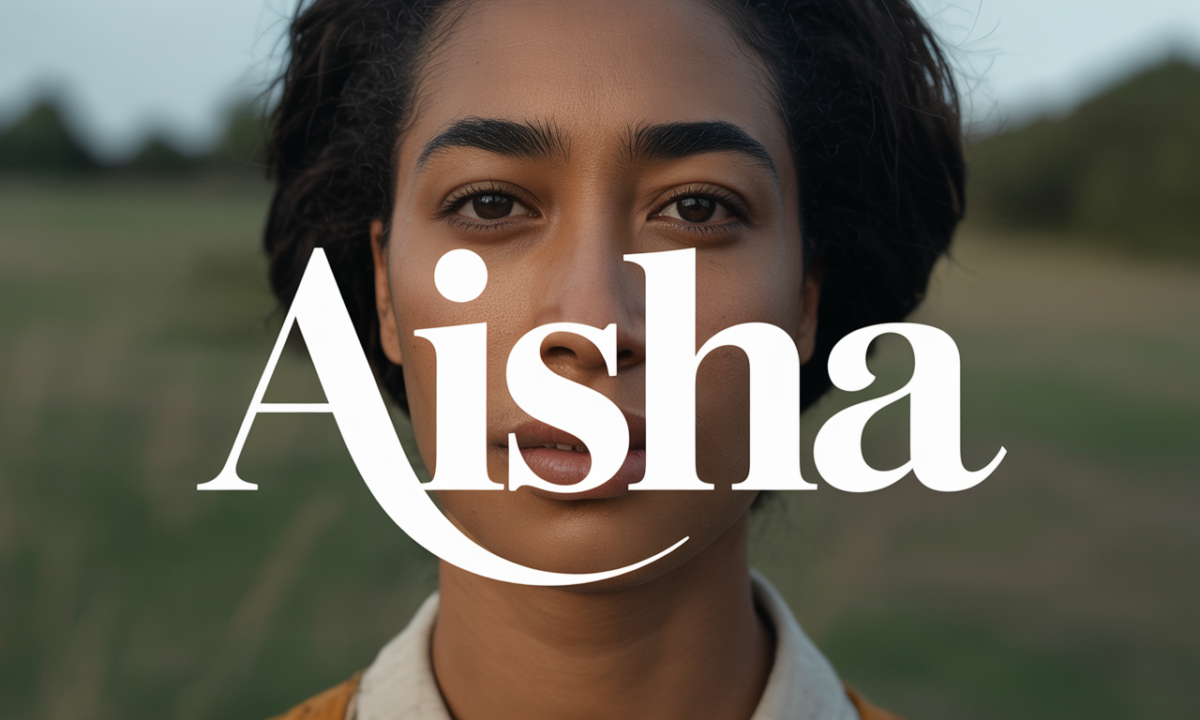 Illustration symbolique liée à l’origine du prénom Aisha