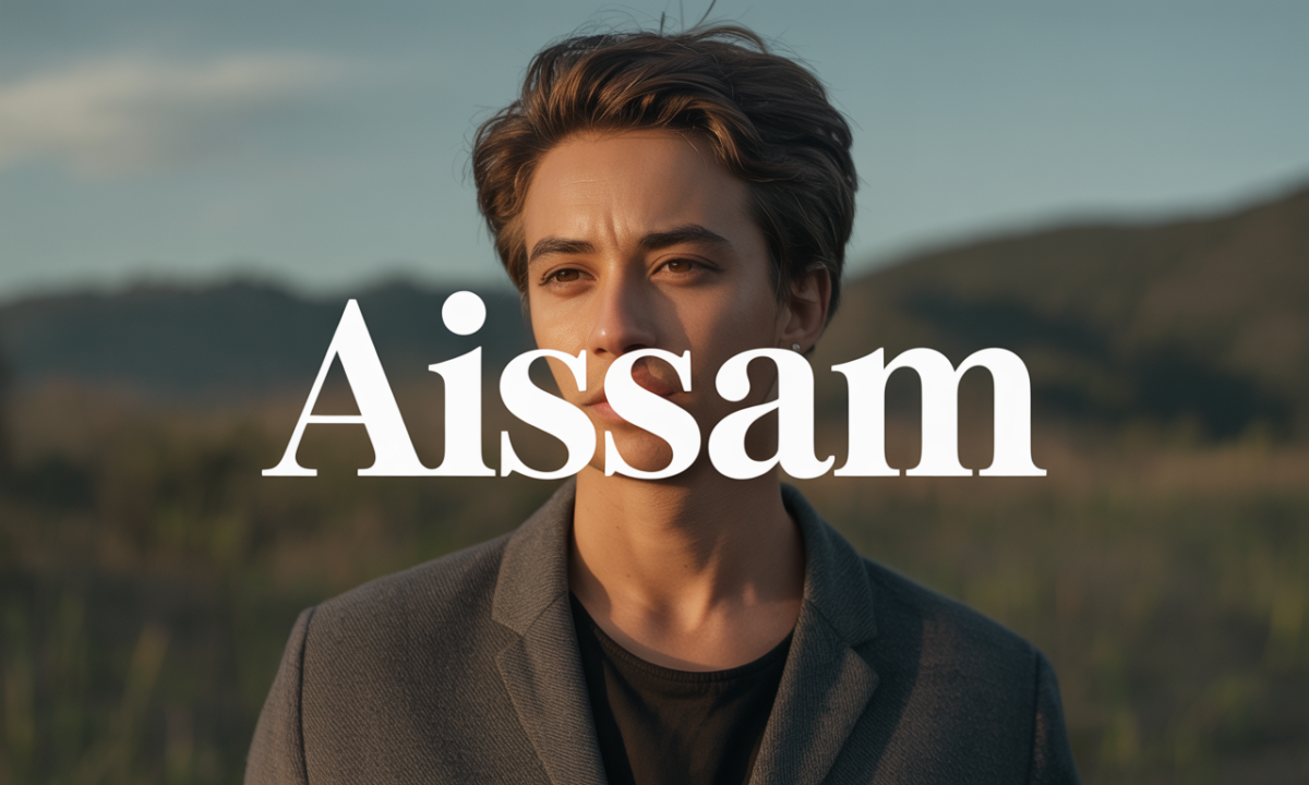 Illustration symbolique liée à l’origine du prénom Aissam