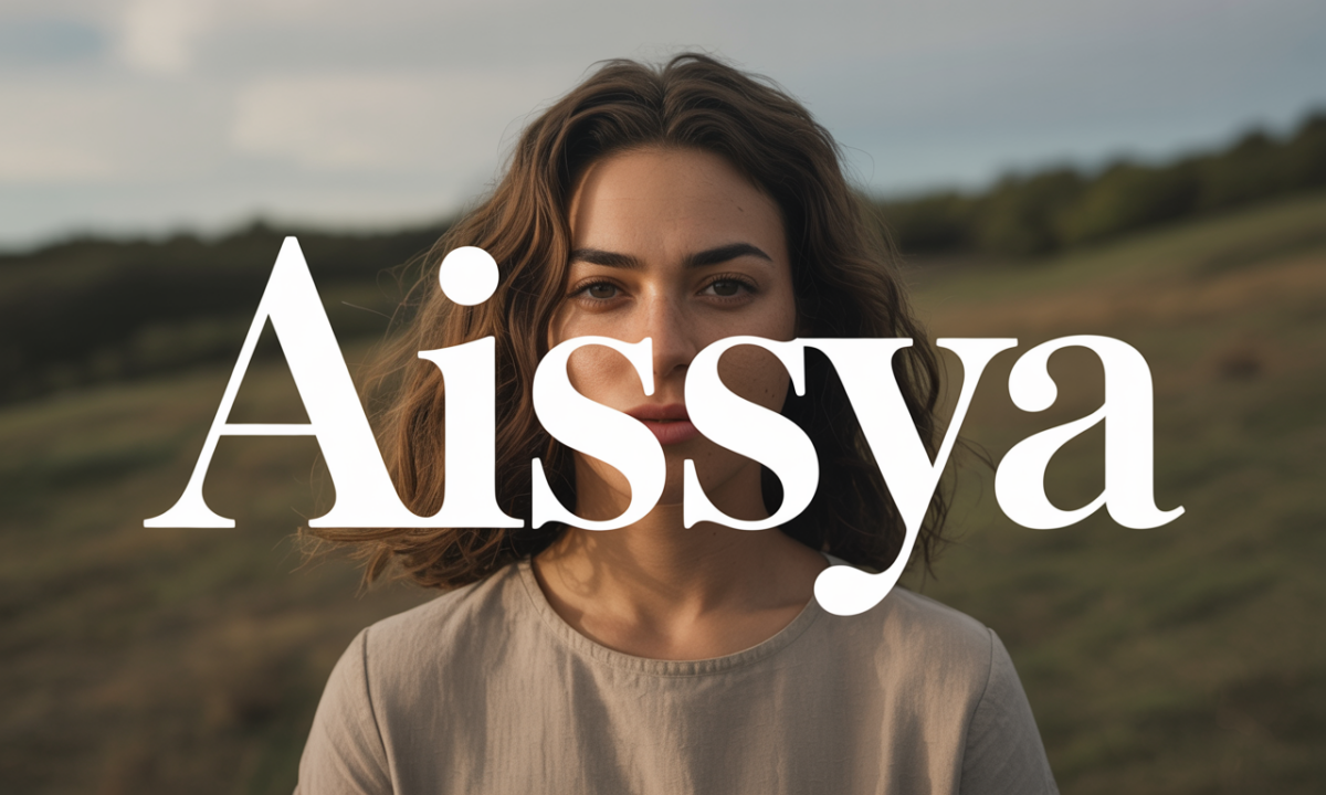 Illustration symbolique liée à l’origine du prénom Aissya