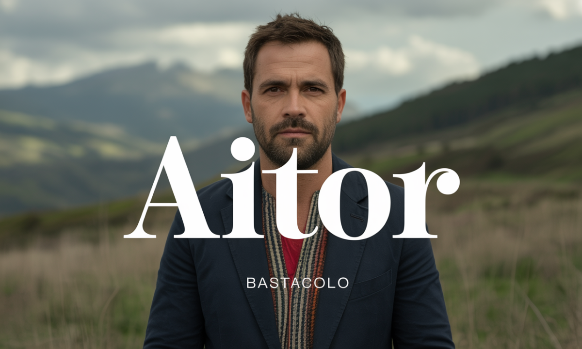 Illustration symbolique liée à l’origine du prénom Aitor