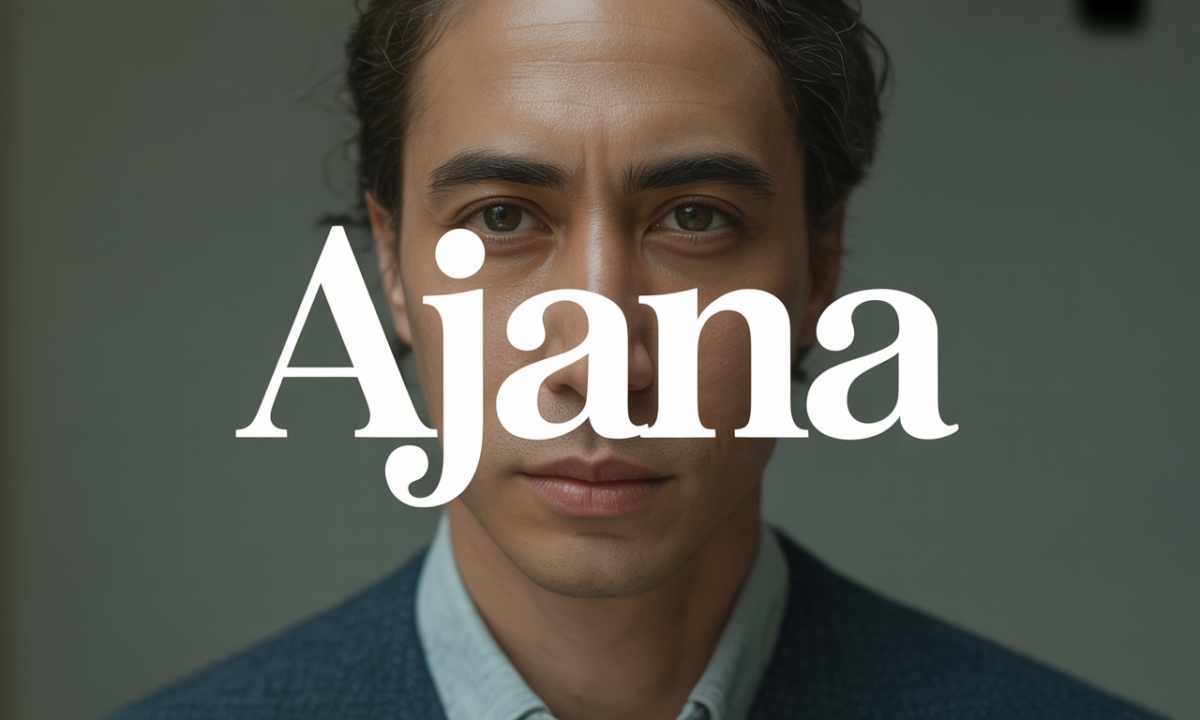 Illustration de Ajana, Prénoms