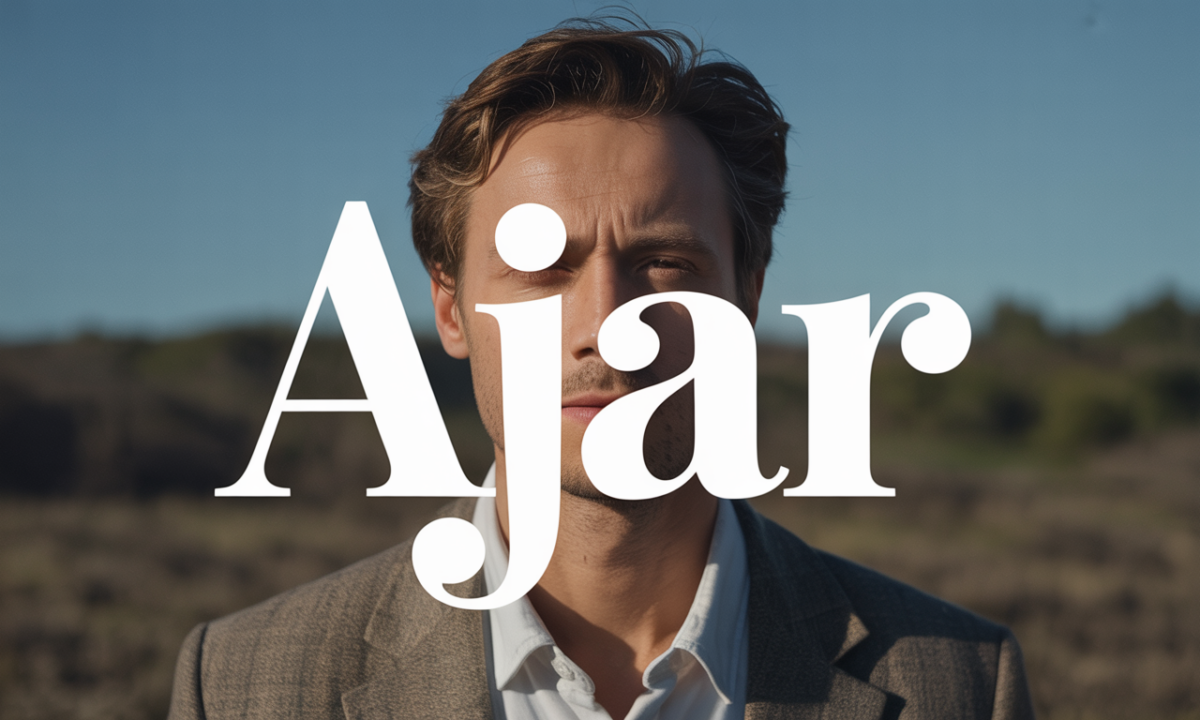 Illustration symbolique liée à l’origine du prénom Ajar