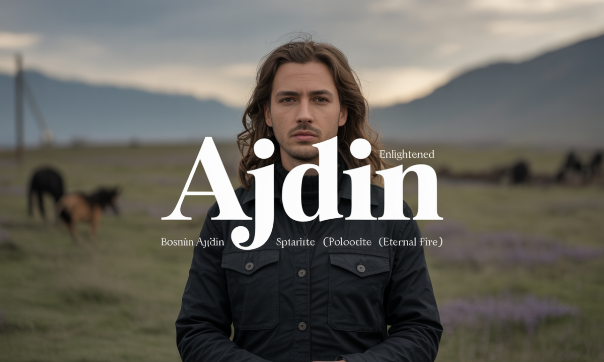 Illustration symbolique liée à l’origine du prénom Ajdin