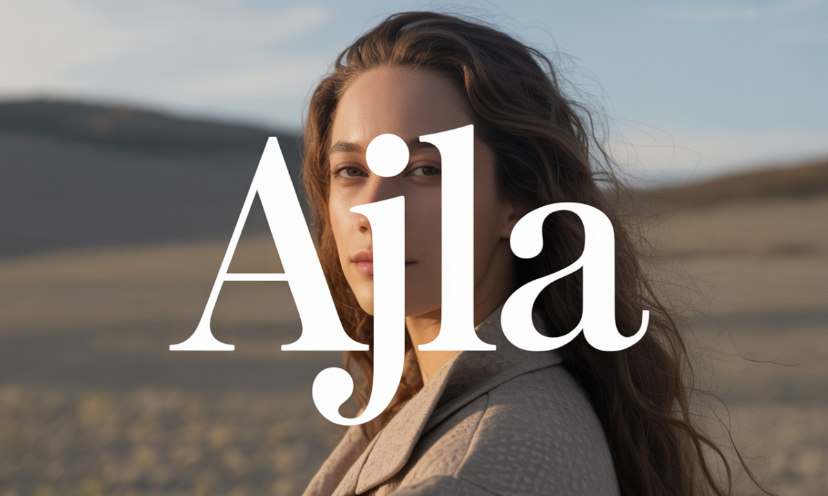 Illustration symbolique liée à l’origine du prénom Ajla
