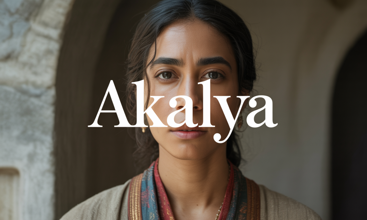 Illustration de Akalya, Prénoms