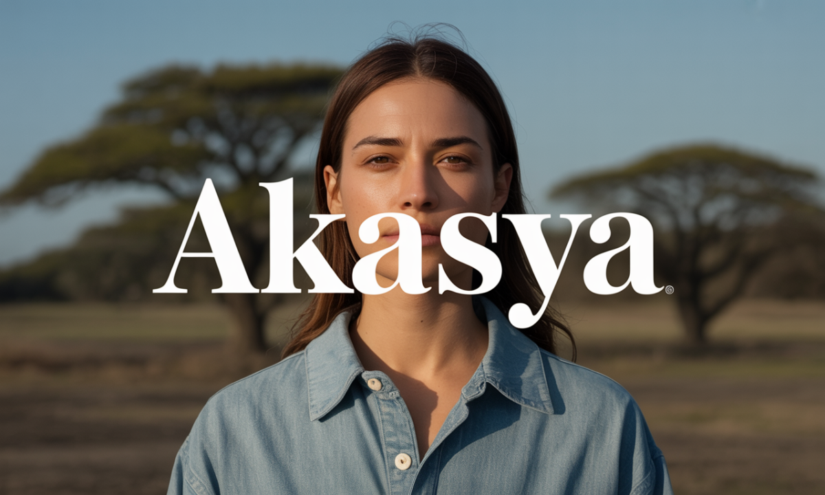Illustration symbolique liée à l’origine du prénom Akasya