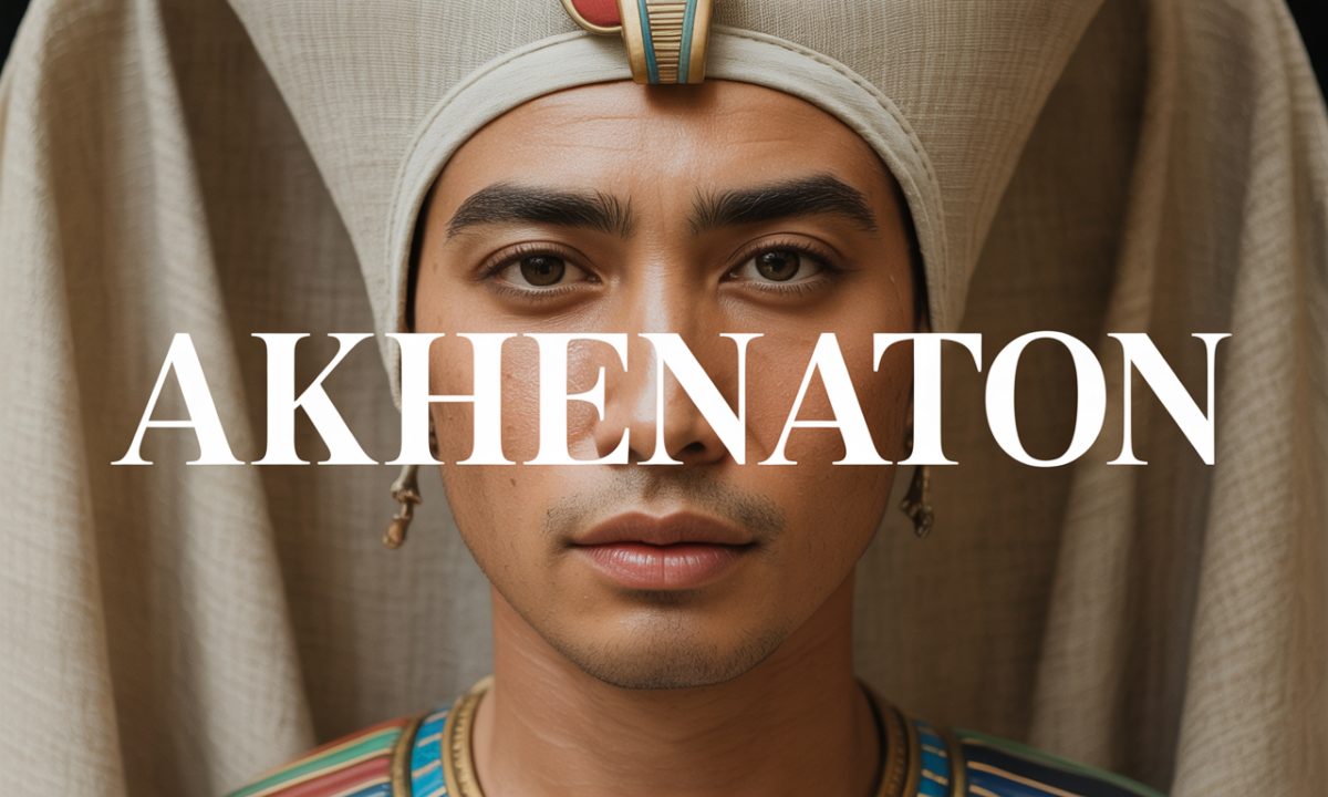 Illustration symbolique liée à l’origine du prénom Akhenaton