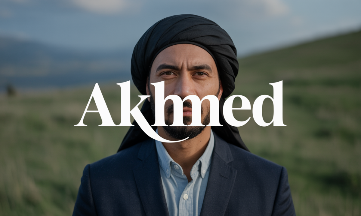 Illustration symbolique liée à l’origine du prénom Akhmed