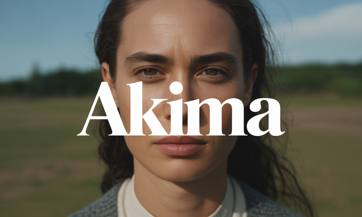 Illustration de Akima, Prénoms