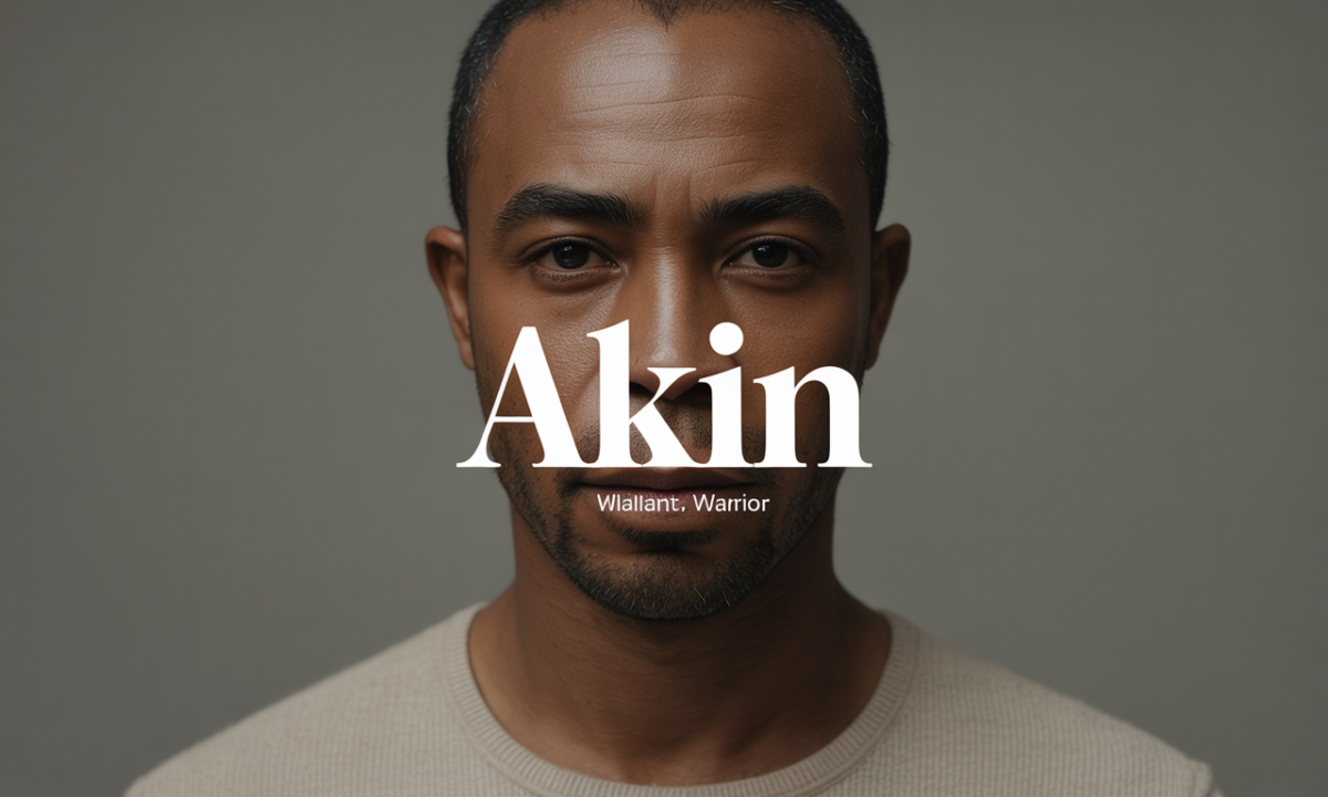 Illustration de Akin, Prénoms