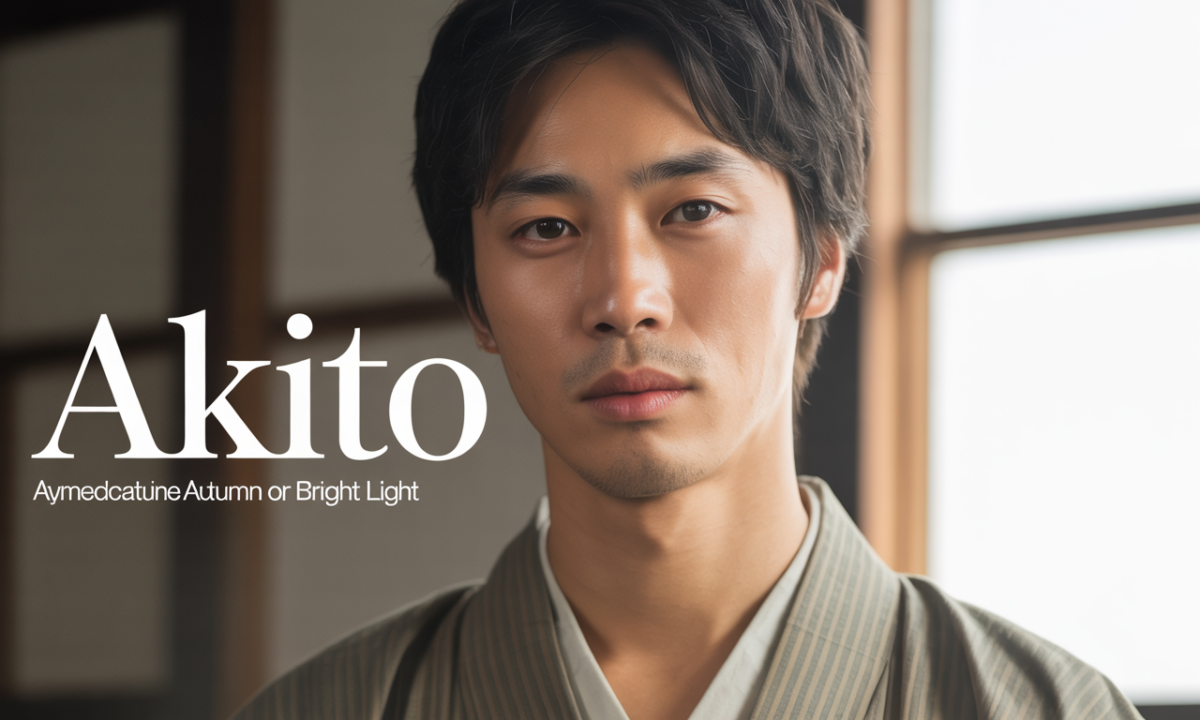 Illustration symbolique liée à l’origine du prénom Akito