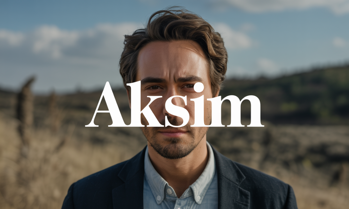 Illustration symbolique liée à l’origine du prénom Aksim