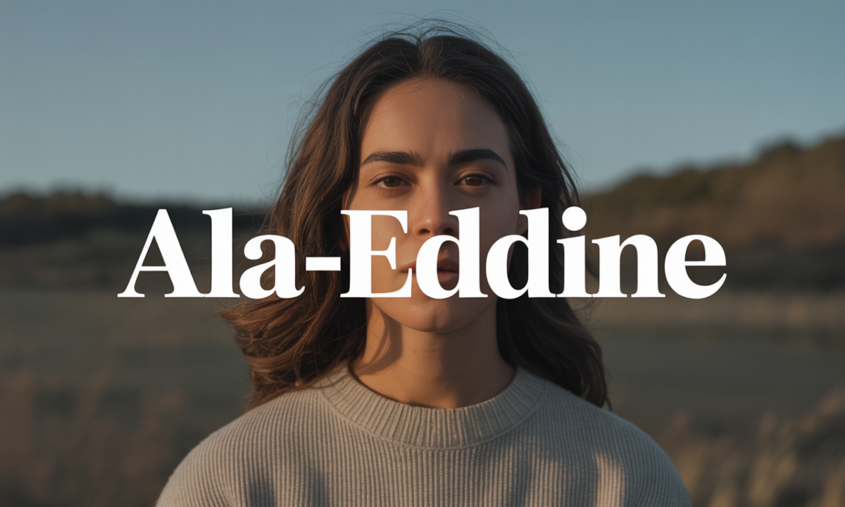 Illustration de Ala-eddine, Prénoms