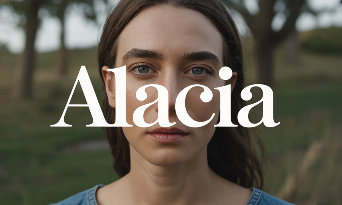 Illustration symbolique liée à l’origine du prénom Alacia