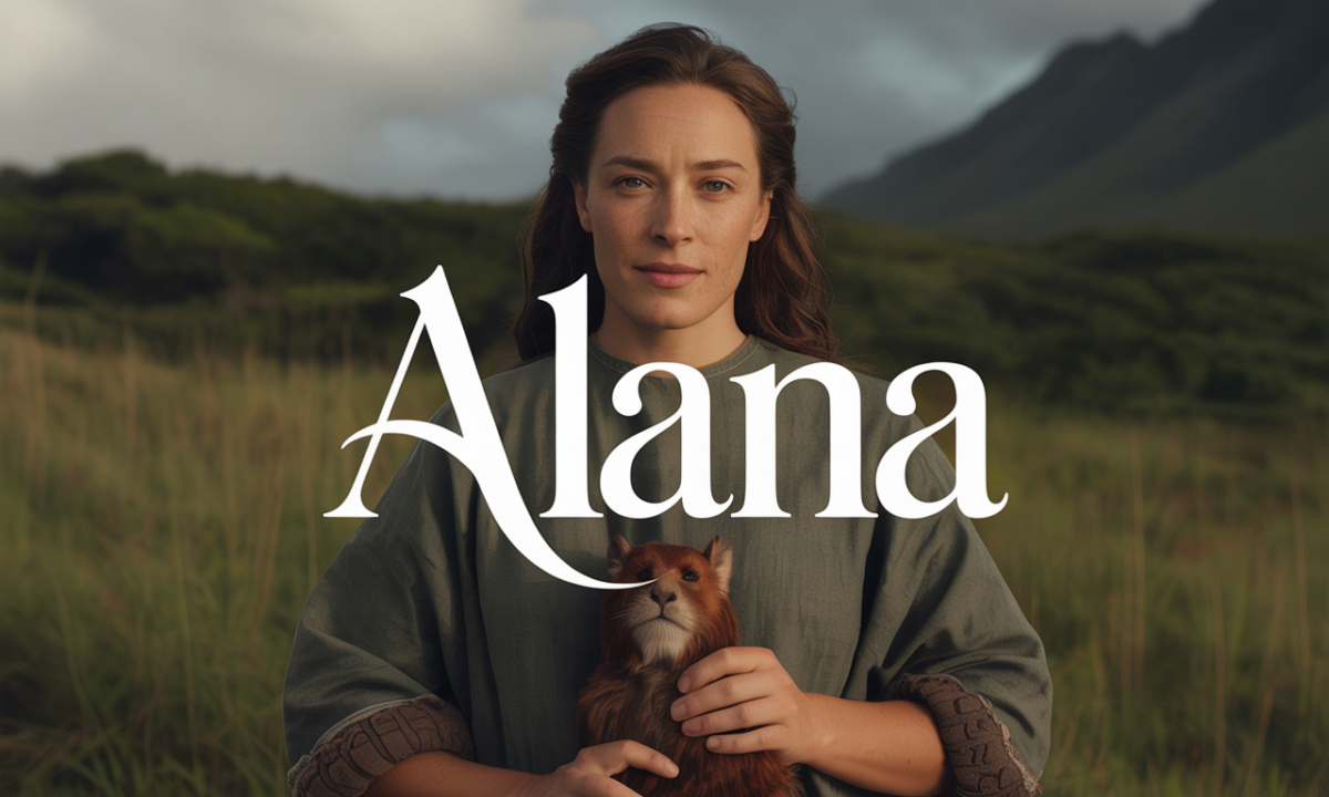 Illustration symbolique liée à l’origine du prénom Alana