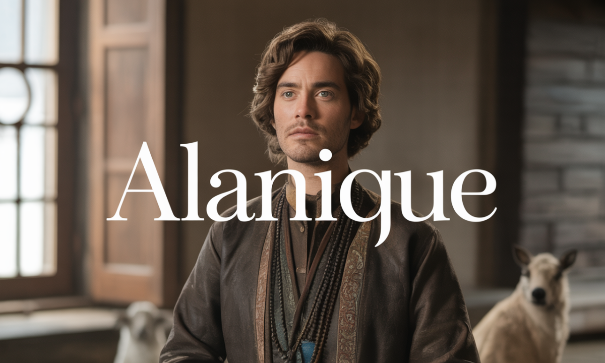 Illustration zur Herkunft und Geschichte des Nachnamens Alanique