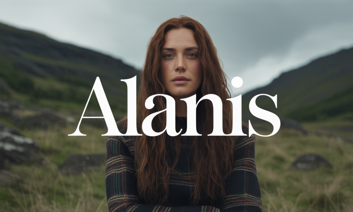 Illustration symbolique liée à l’origine du prénom Alanis