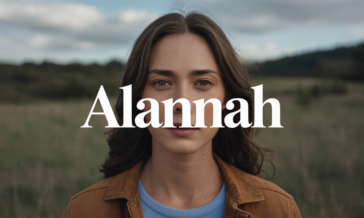 Illustration symbolique liée à l’origine du prénom Alannah