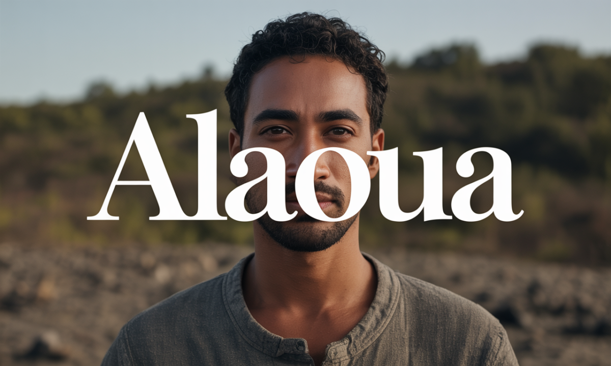 Illustration symbolique liée à l’origine du prénom Alaoua