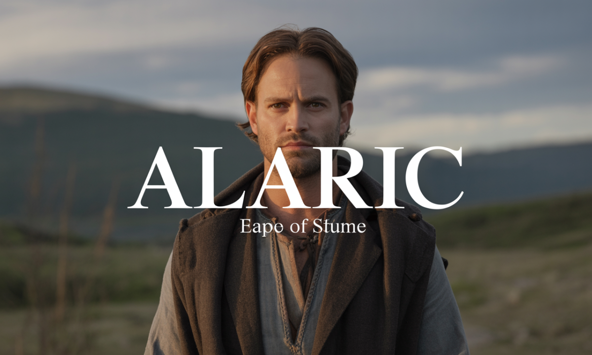 Illustration symbolique liée à l’origine du prénom Alaric