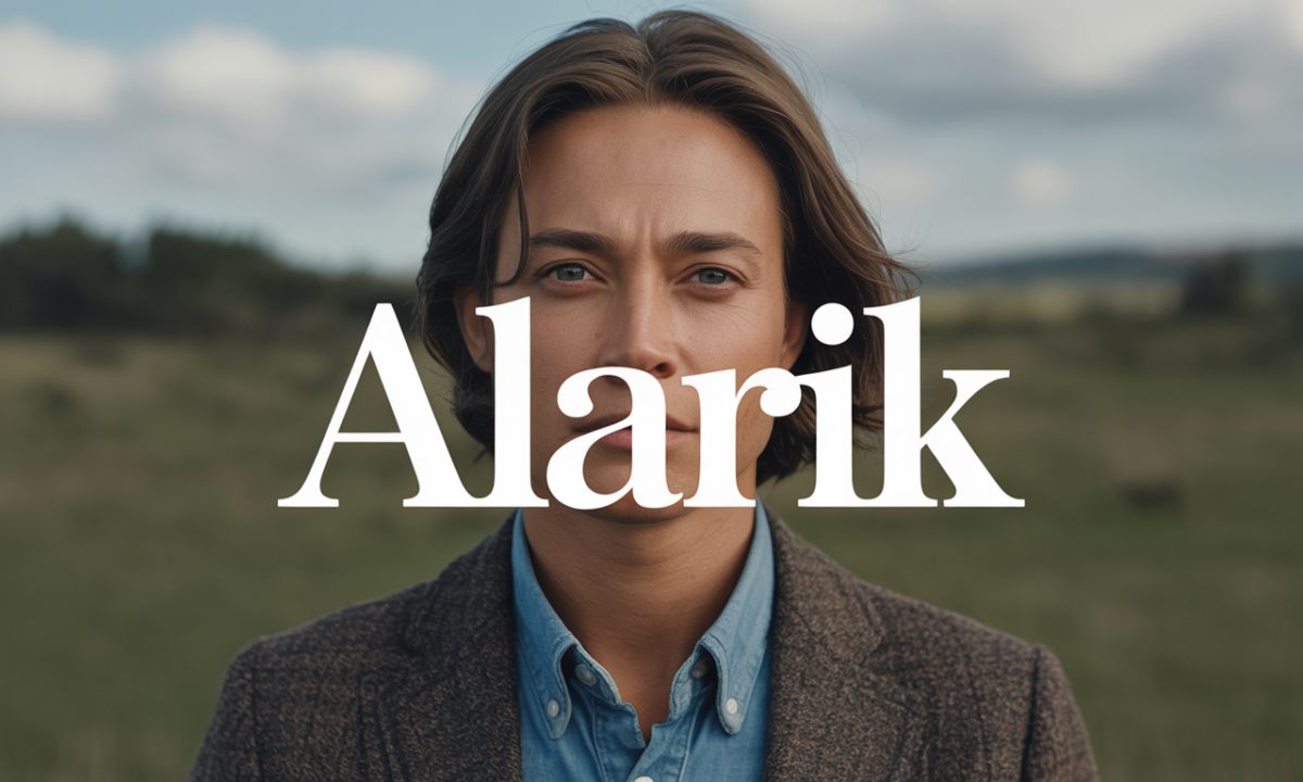 Illustration symbolique liée à l’origine du prénom Alarik
