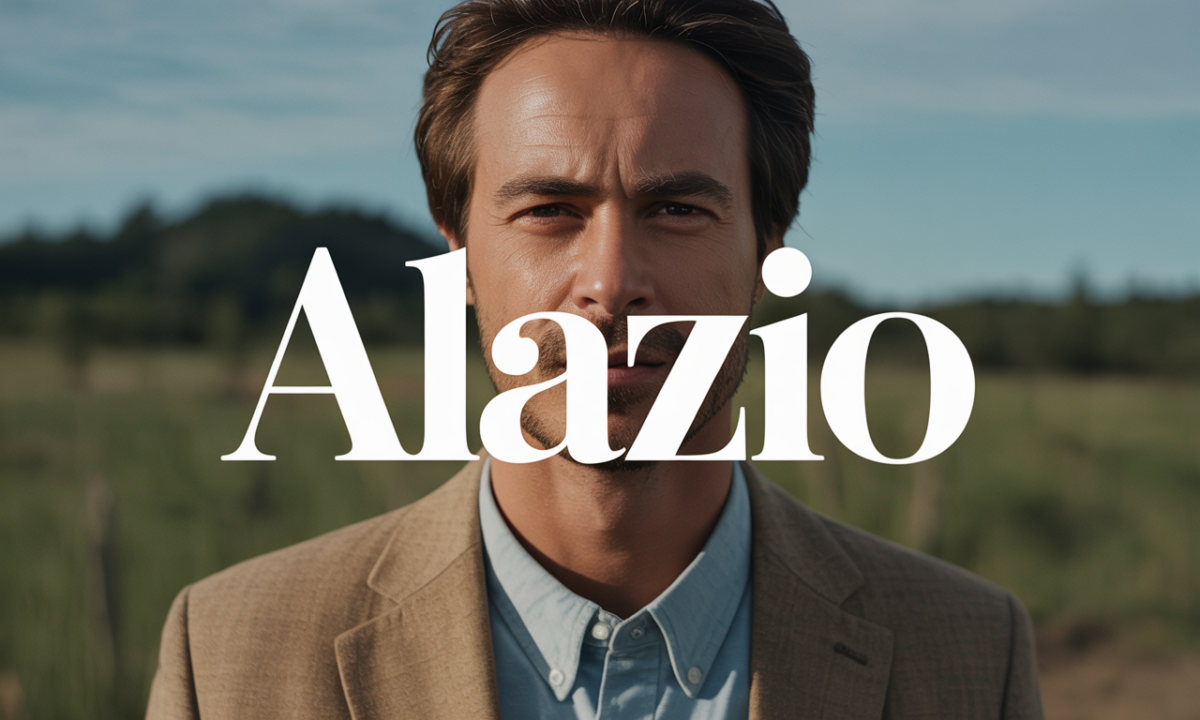 Illustration symbolique liée à l’origine du prénom Alazio