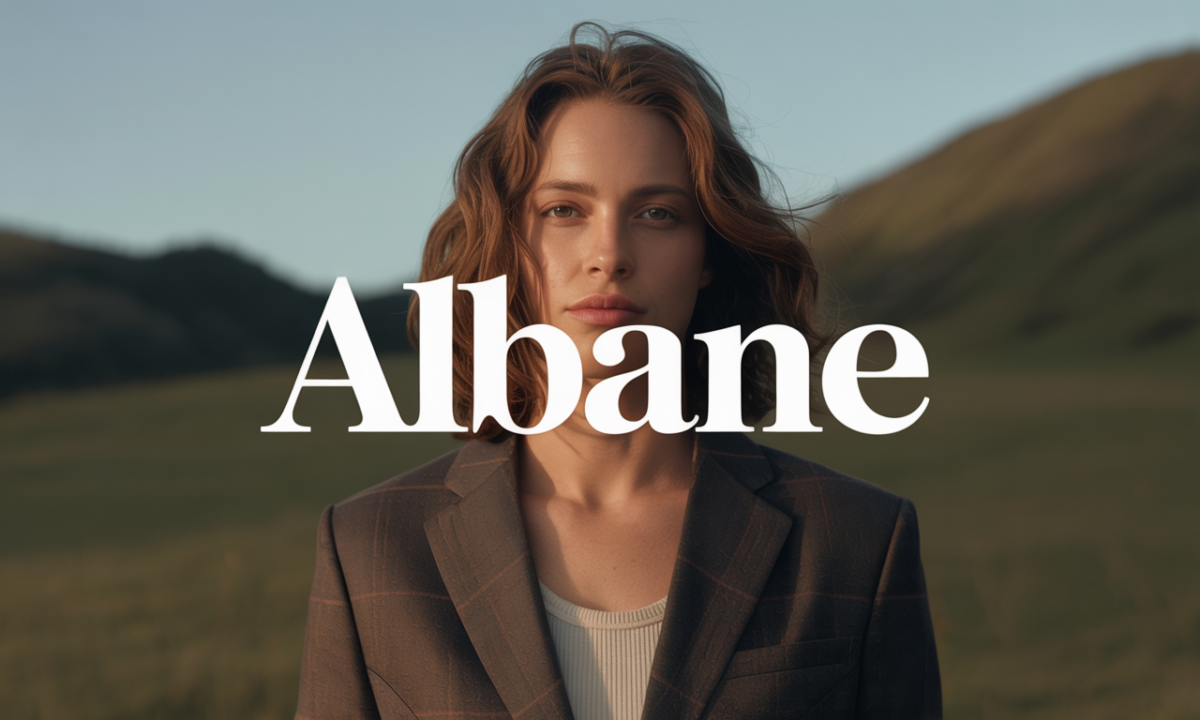 Illustration de Albane, Prénoms